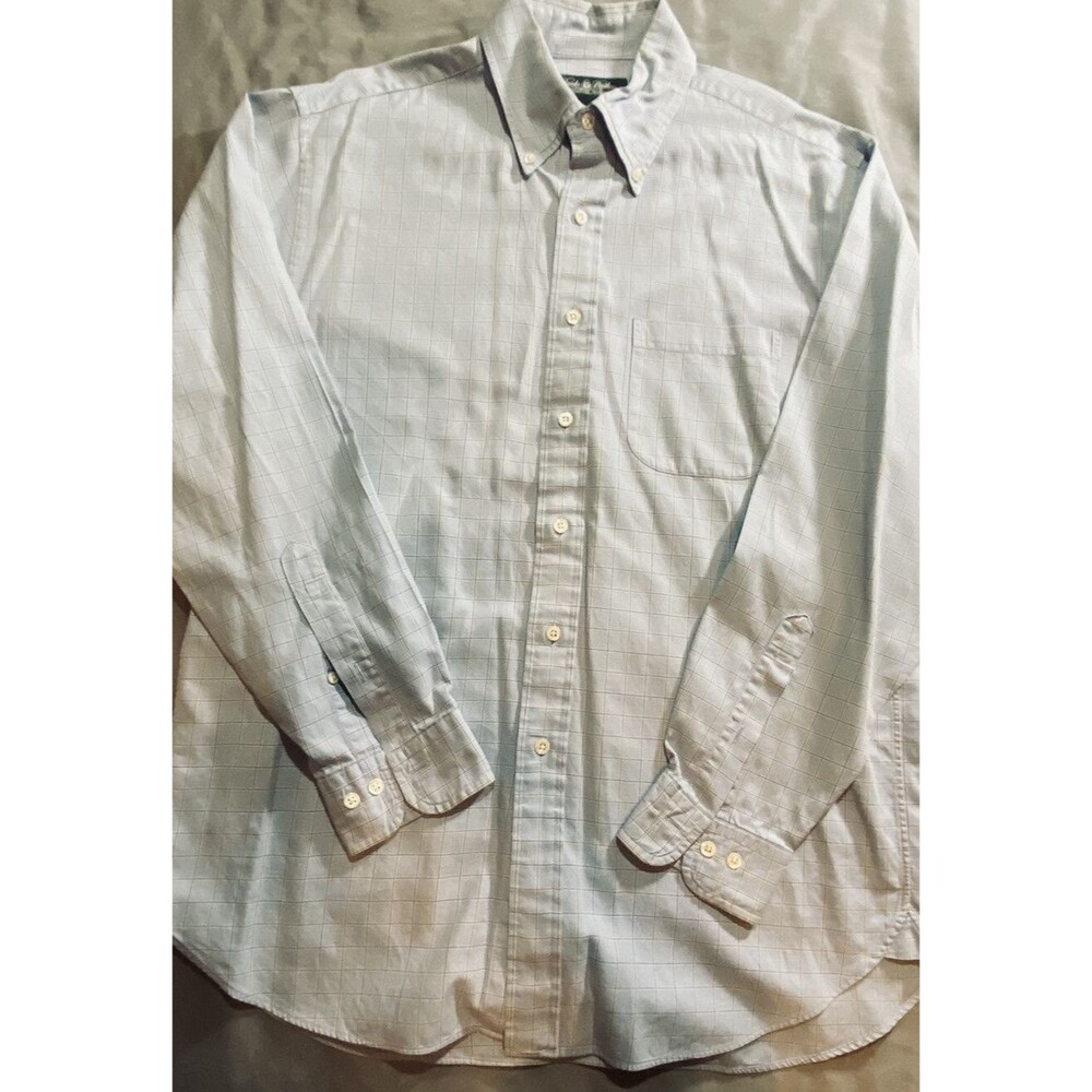 Brooks Brothers Country Club Mens Multicolor Long Sleeve Button Down Shirt M
